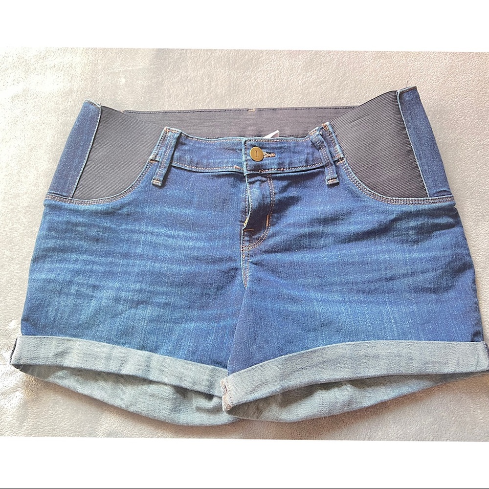 MATERNITY MIDI SHORT